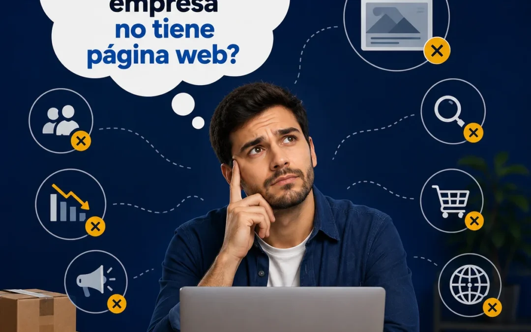 ¿Qué pasa cuando una empresa no tiene página web?
